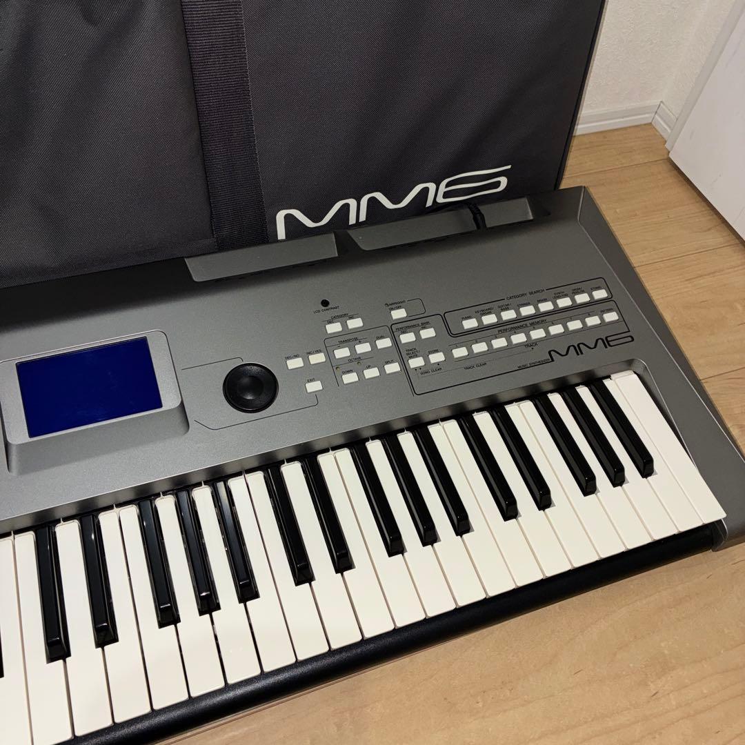 完動品！！ケース付き！YAMAHA MM6 シンセサイザー