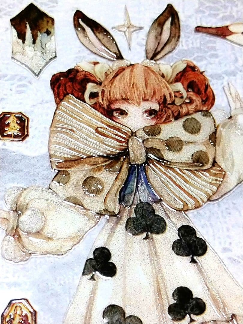 ✩のこり１✩J700＃森林深处(水晶)Reco切り売り海外人物マステ女の子