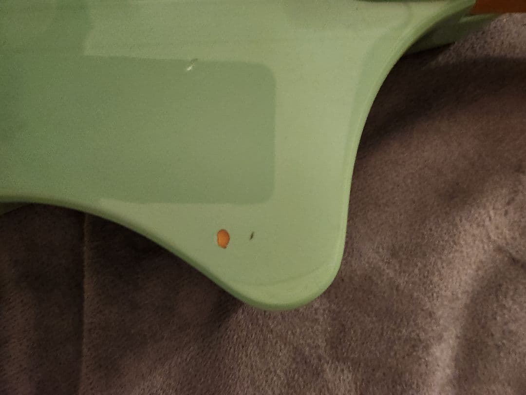 フェルナンデス ZO-3 グリーン アンプ内蔵ミニギター【ジャンク品】