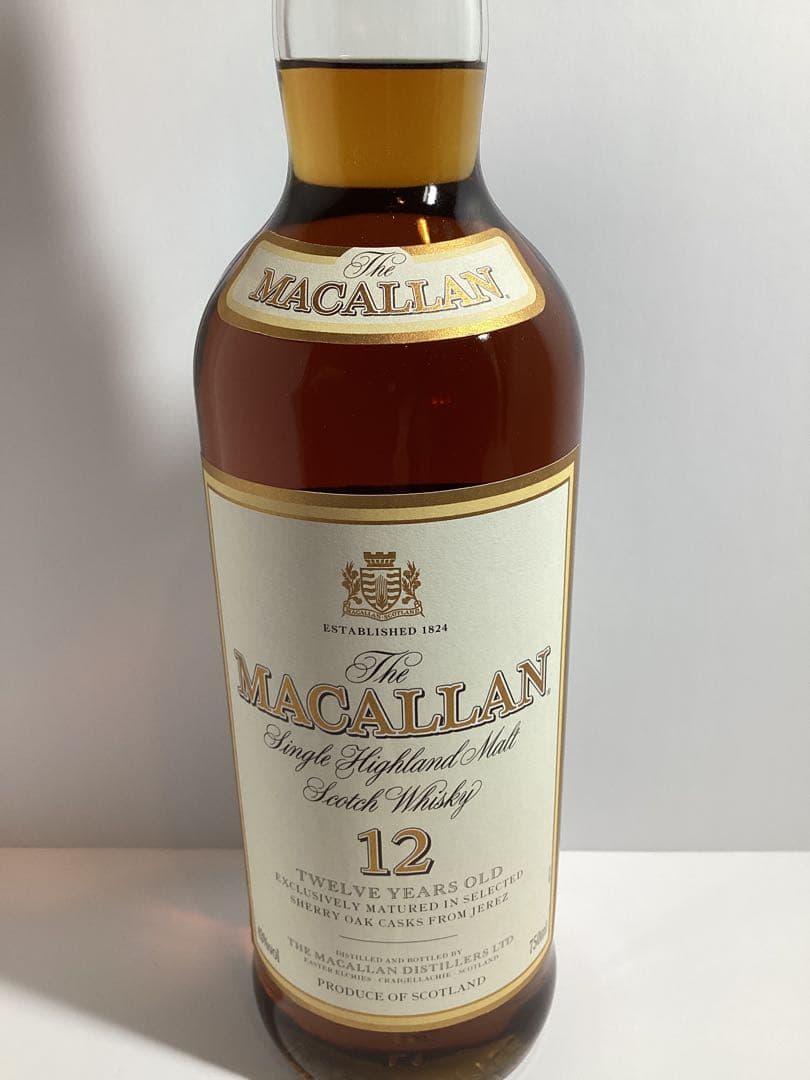 マッカラン12年　旧ボトル