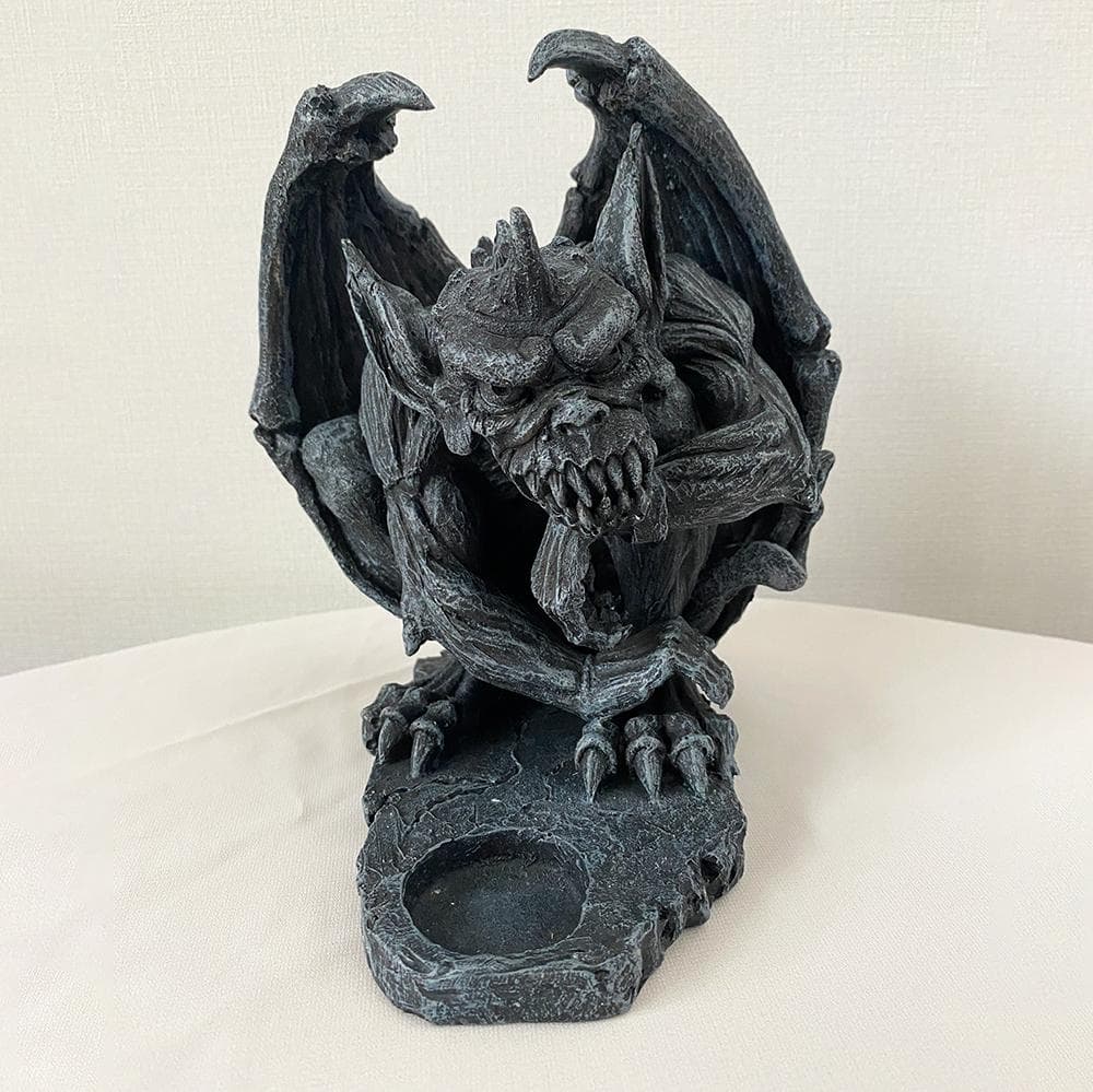 ガーゴイル蝋燭立て／悪魔／蝋燭立て／雑貨小物