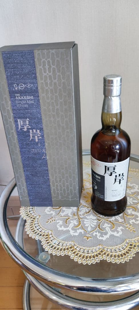 未開栓　厚岸 シングルモルト ウイスキー 寒露　2020年