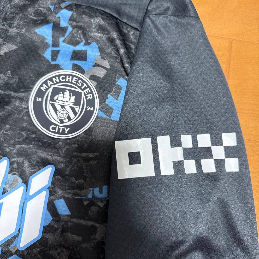 【希少】　マンチェスターシティ　トレーニングトップ