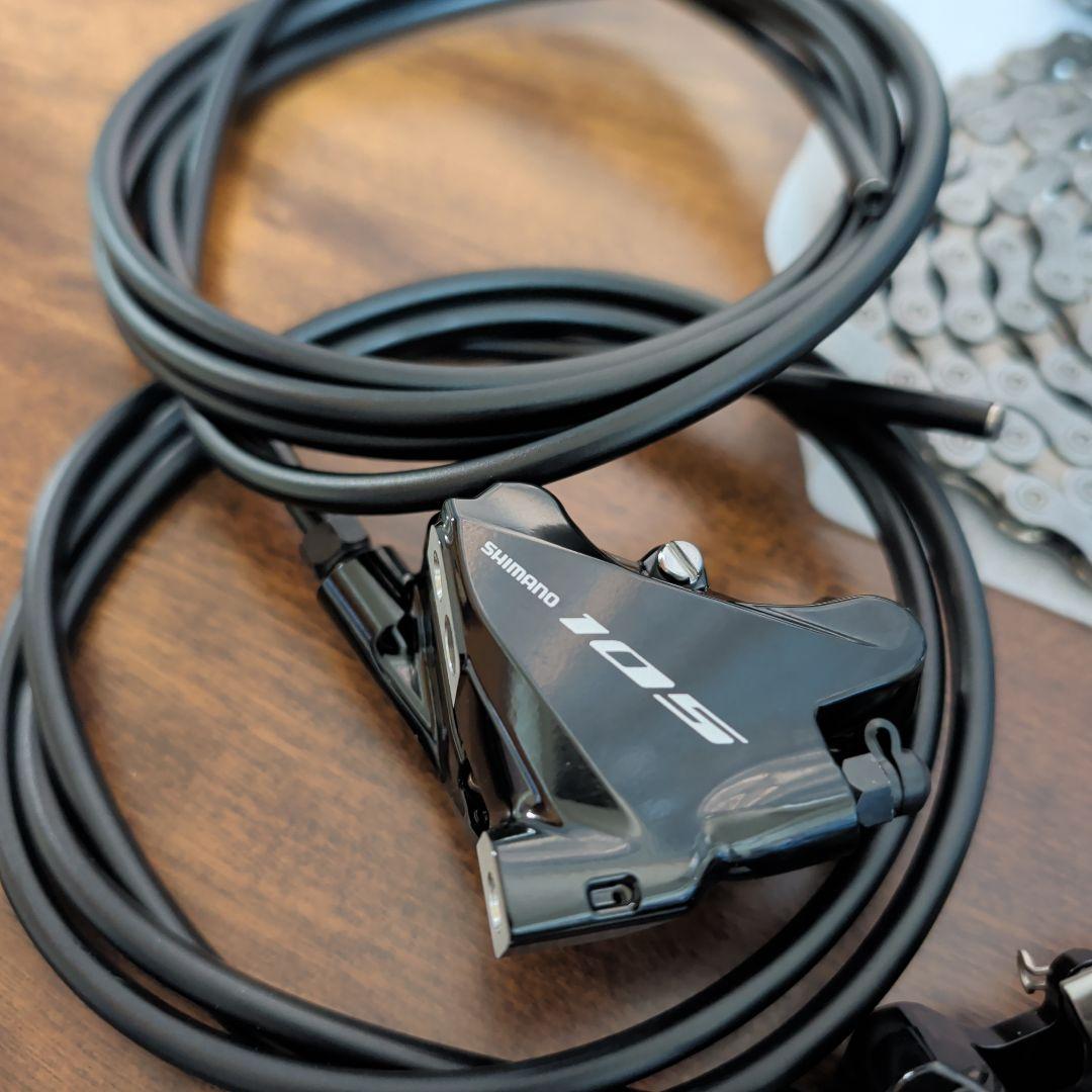 【新品】SHIMANO シマノ 105 R7020 油圧ディスク コンポセット