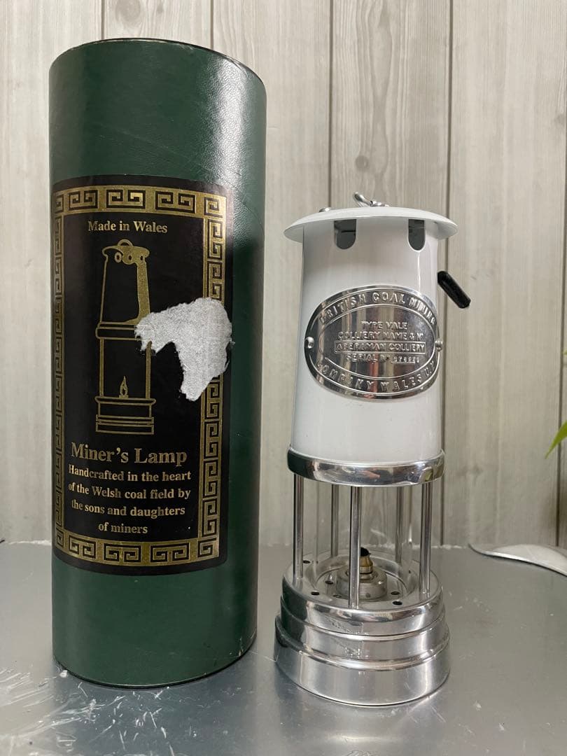 JDバーフォード Miners Lamp ホワイト　Lサイズ