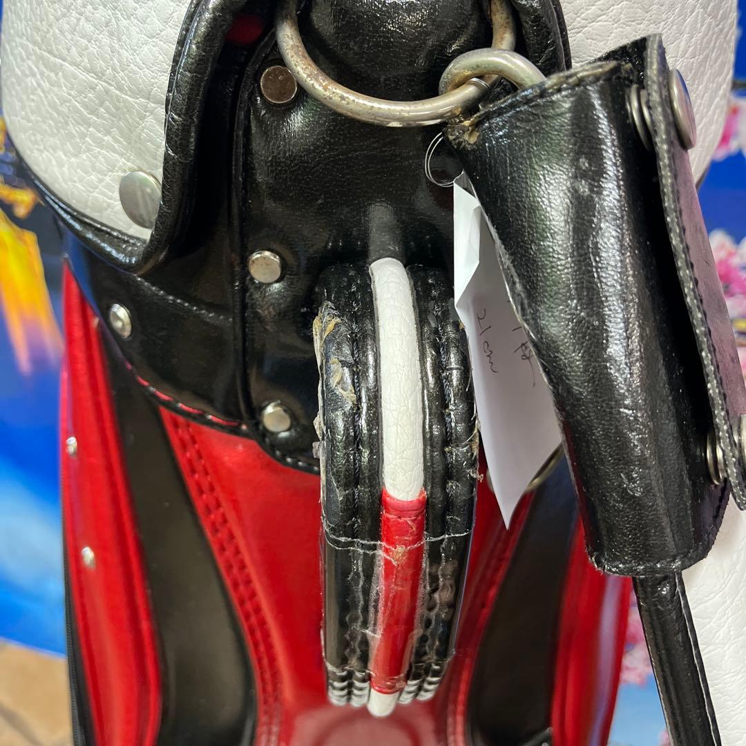 寶BT-1055 Callaway 3点式 キャディバッグ 赤黒