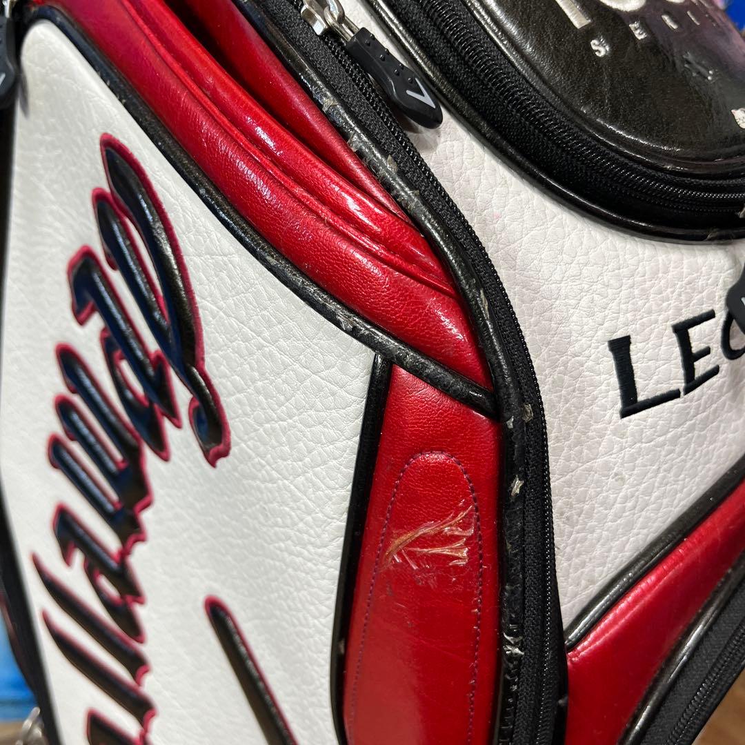 寶BT-1055 Callaway 3点式 キャディバッグ 赤黒