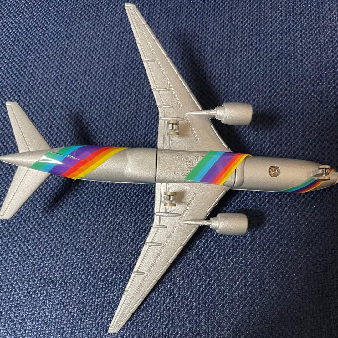 JAS レインボーセブン 777 ちびっ子空港セット ダイキャスト