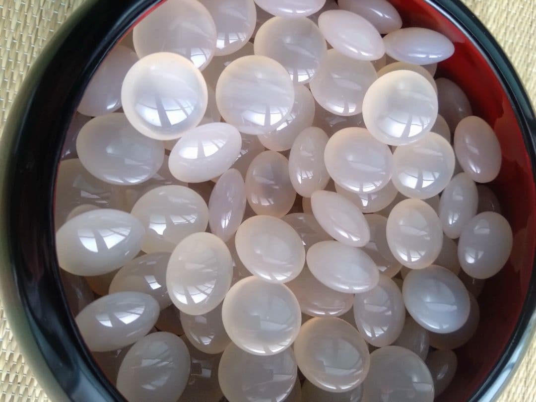 【希少極上】高級瑪瑙　碁石　未使用品/特注漆塗り碁笥/欅碁笥ケース付