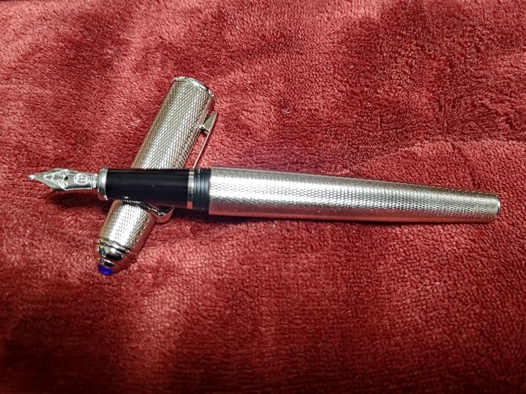 Cartier シルバー万年筆 ディアボロ 極美品