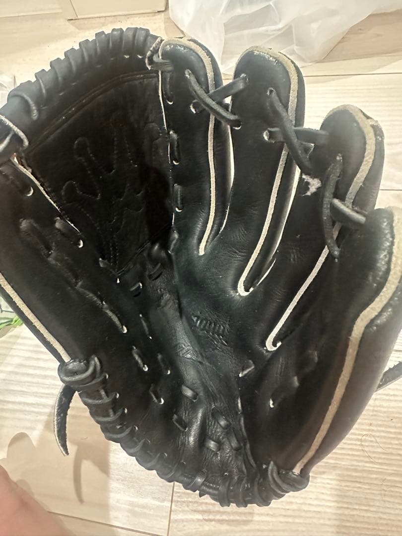 Mizuno 野球用グローブ 黒　グローブ　ミズノ　野球用