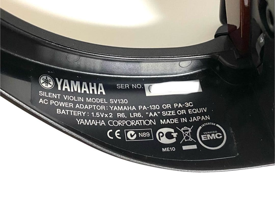YAMAHA ヤマハ SV130 サイレントバイオリン エレキバイオリン