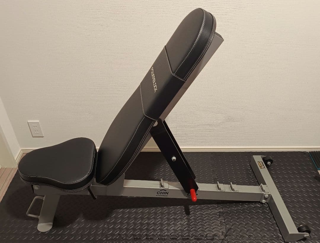 パワーブロック インクラインベンチ 懸垂、ディップスアタッチメント付