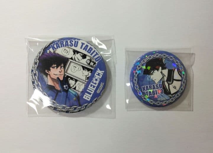 ブルーロック 烏旅人 プリンセスカフェ ホログラム缶バッジ Vol.3