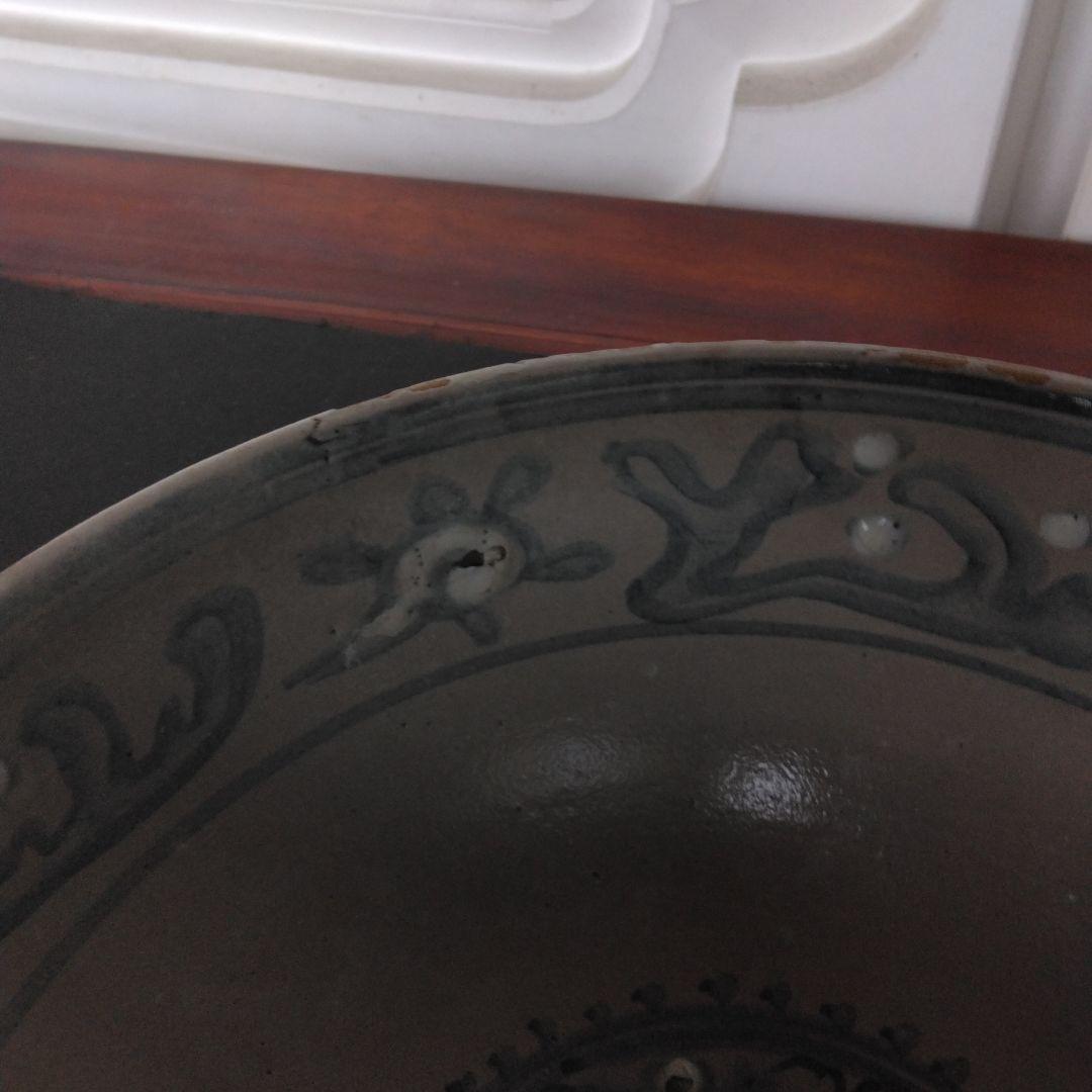 大鉢　茶道具　石はぜ