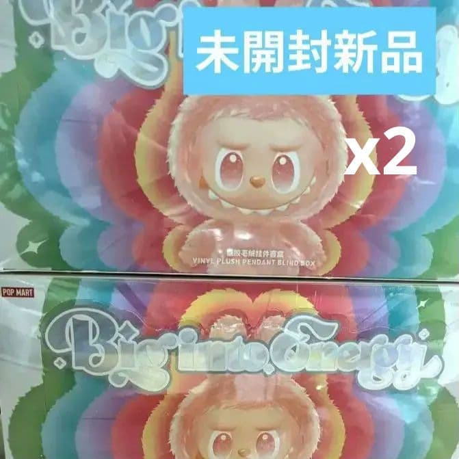 ぬいぐるみ THE MONSTERS Labubu Big into Energy x2