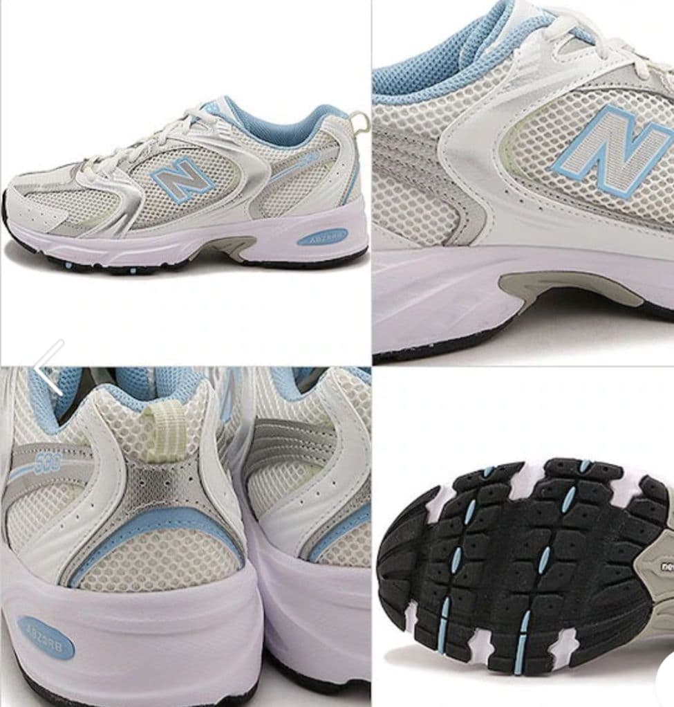 ニューバランス MR530SGB 27cm シルバー/ライトブルー