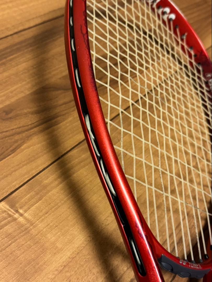レッド テニスラケットボルトレイジ7V(軟式用）