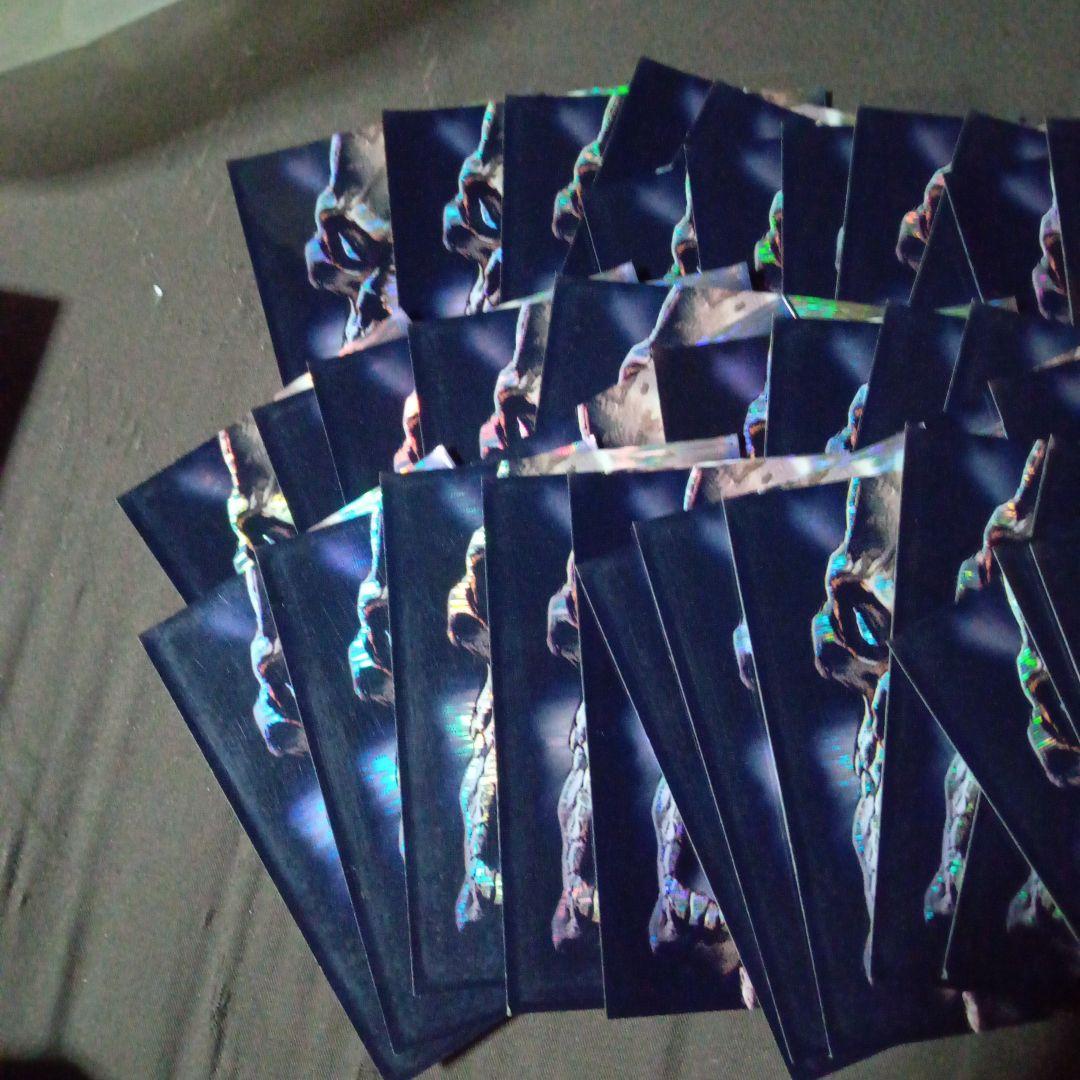 希少 髑髏 スリーブ ウルトラプロ 黒 46枚 どくろ