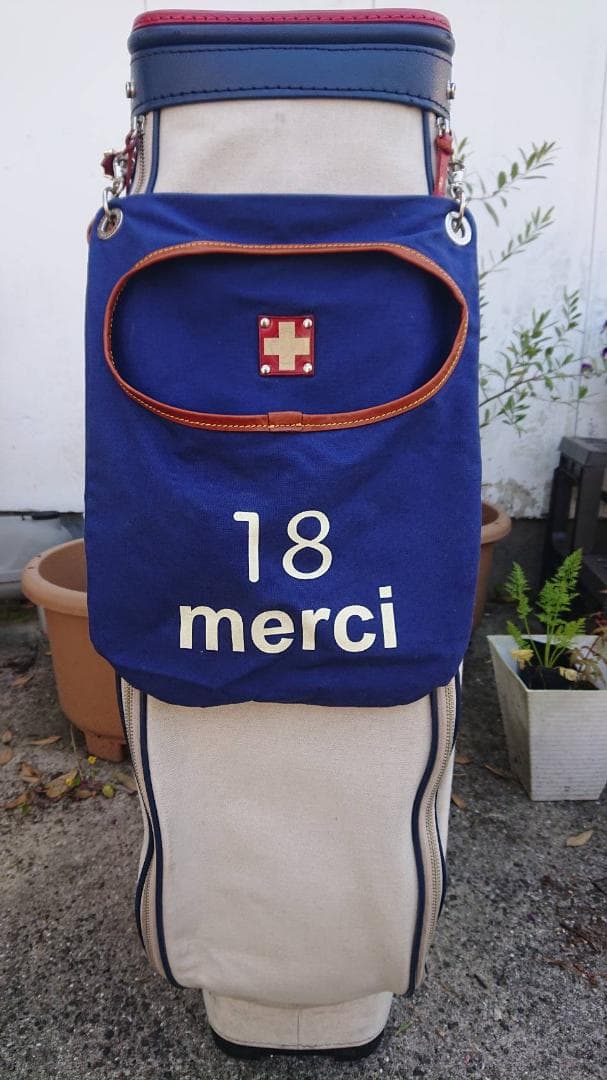 木の庄帆布　キャディバッグ