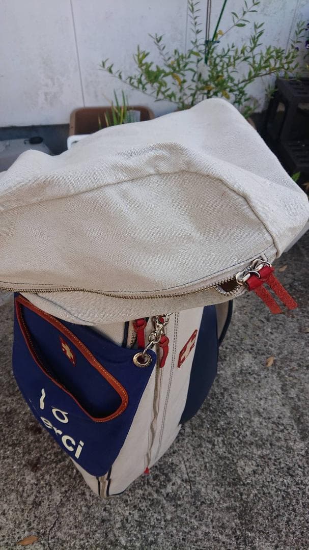 木の庄帆布　キャディバッグ