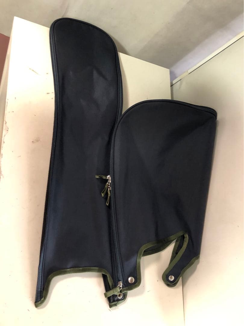 マスターピース キャディバッグ スタンド、フードカバー付き ネイビー