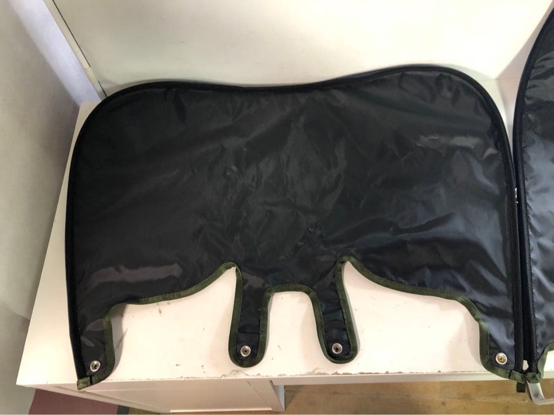 マスターピース キャディバッグ スタンド、フードカバー付き ネイビー