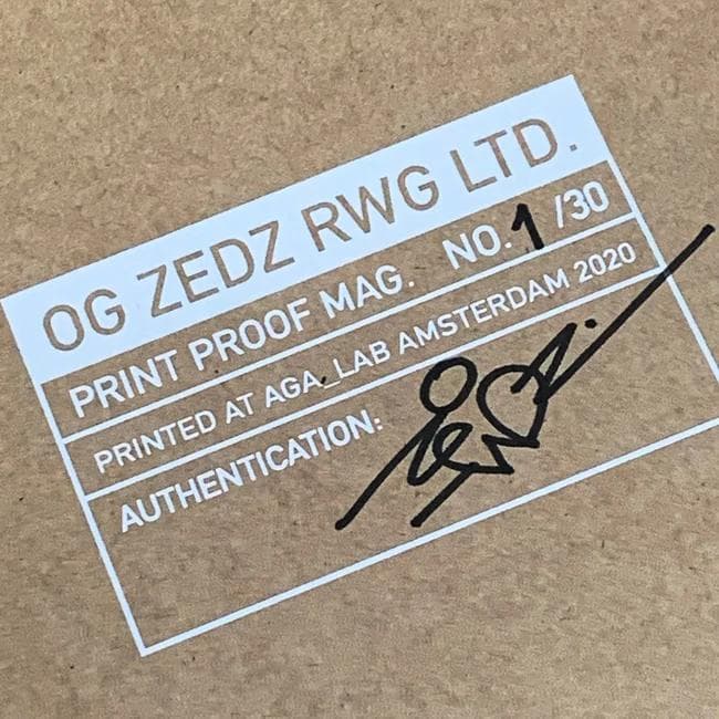 版画 DUCK FLAVOUR, 2020 ZEDZ