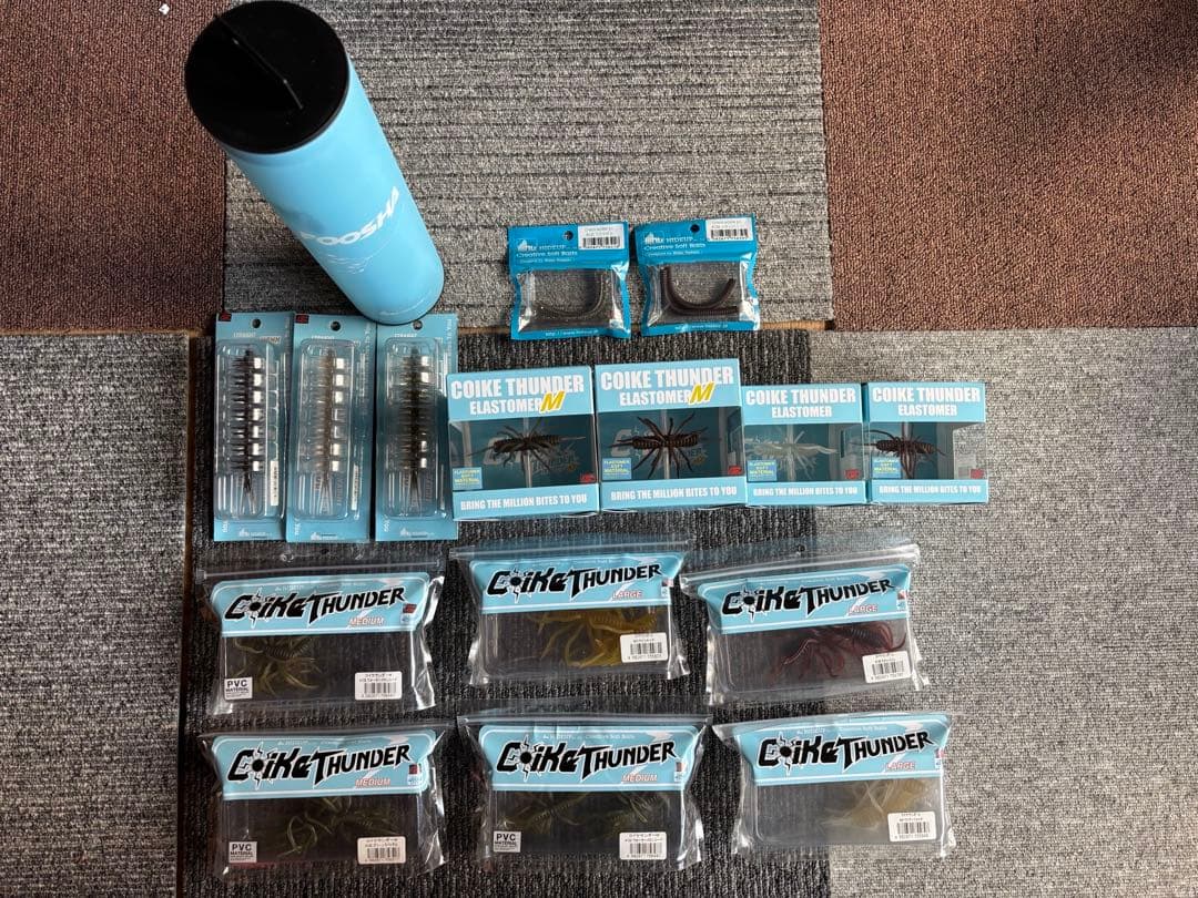 Coike Thunder ソフトルアー 16個セット