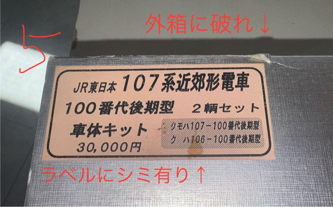 カ*ツ様 5) 鉄道模型　JR東日本 107系近郊形電車 2両セット