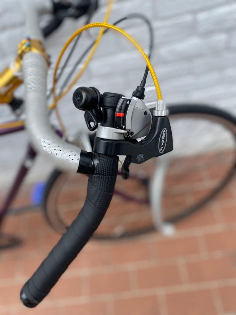 オールドロードバイククロモリ１インチフレーム希少　クロスバイクカスタム