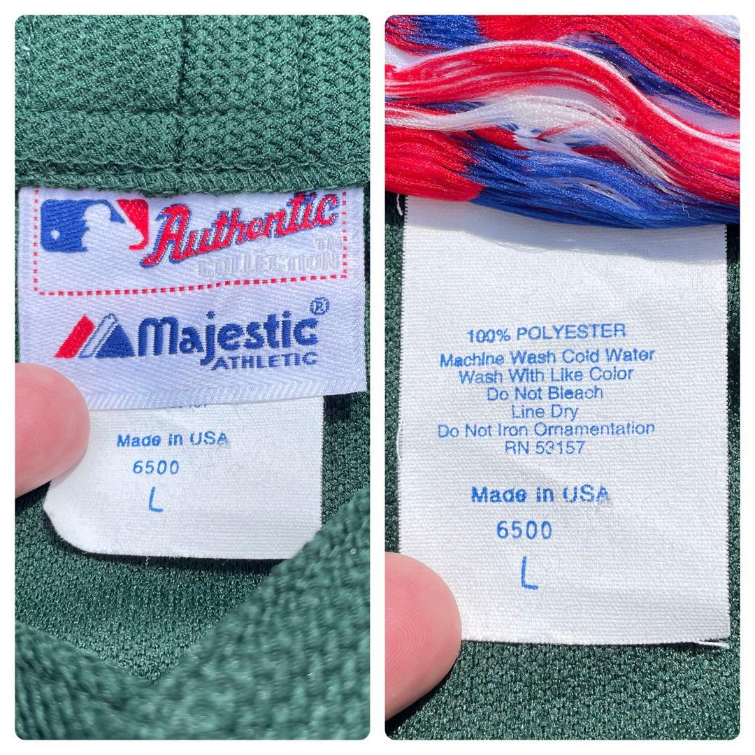 USA製 00s Majestic社 タンパベイ デビルレイズ 古着ゲームシャツ