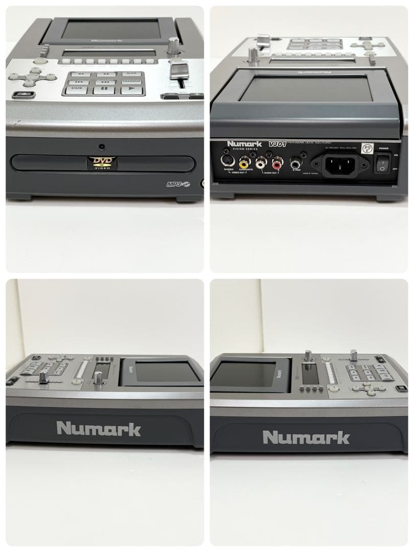 Numark VJ01 DVD/CD/MP3 プロ用ビデオプレーヤー 完全動作品