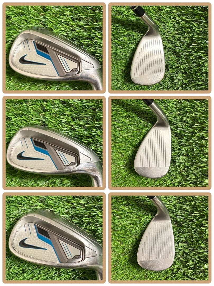 ナイキNIKE SLINGSHOTスリングショットアイアンセット7本UNI SR