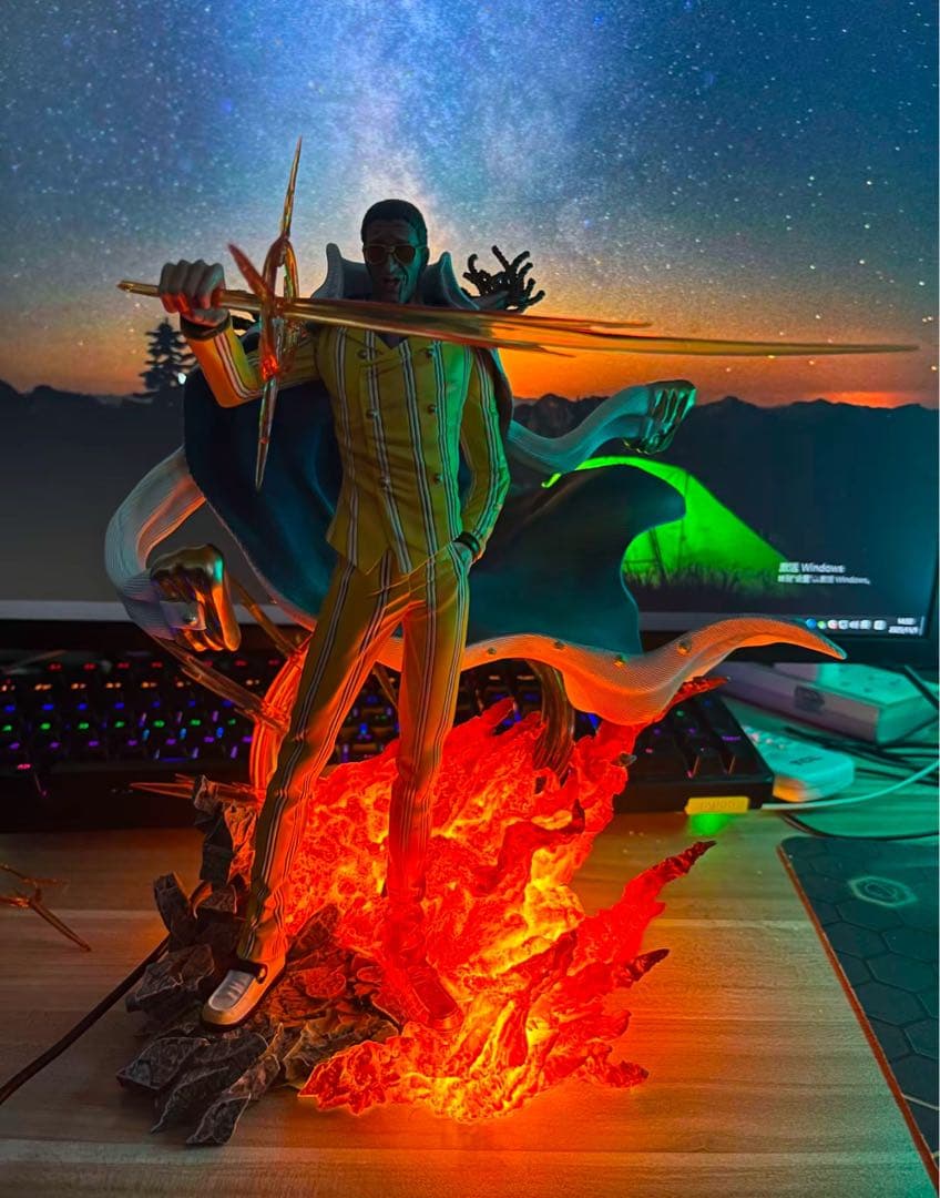 ワンピース 黄猿【海軍本部大将】 フィギュア ガレージキットpop 1/8サイズ