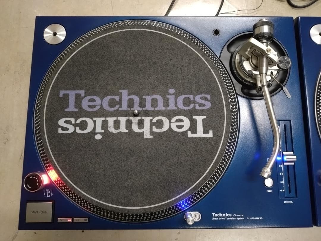 美品！レア！ネイビー！ Technics SL-1200 MK3D 2台セット！