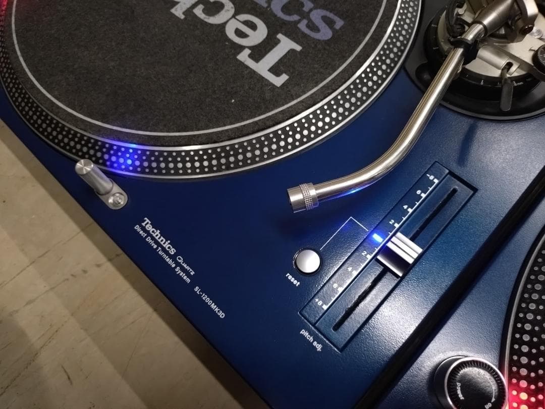 美品！レア！ネイビー！ Technics SL-1200 MK3D 2台セット！