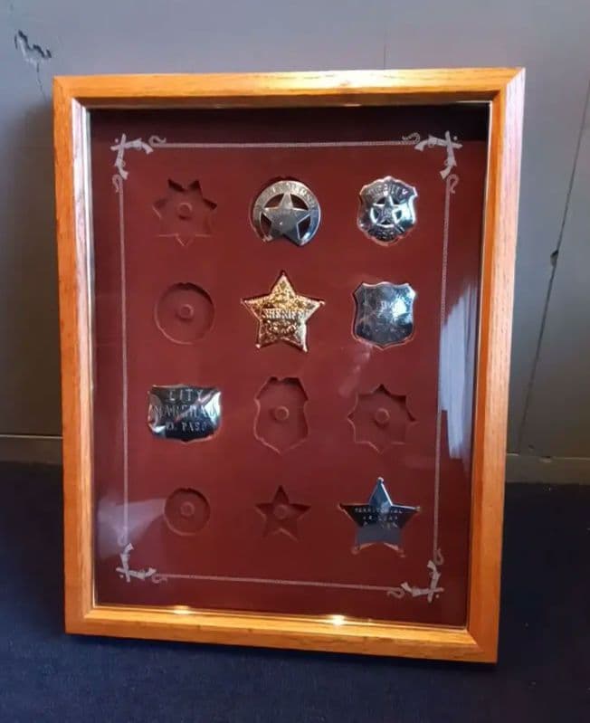 アメリカ連邦保安官バッジ６種 スターリングSV 約123g フランクリンミント