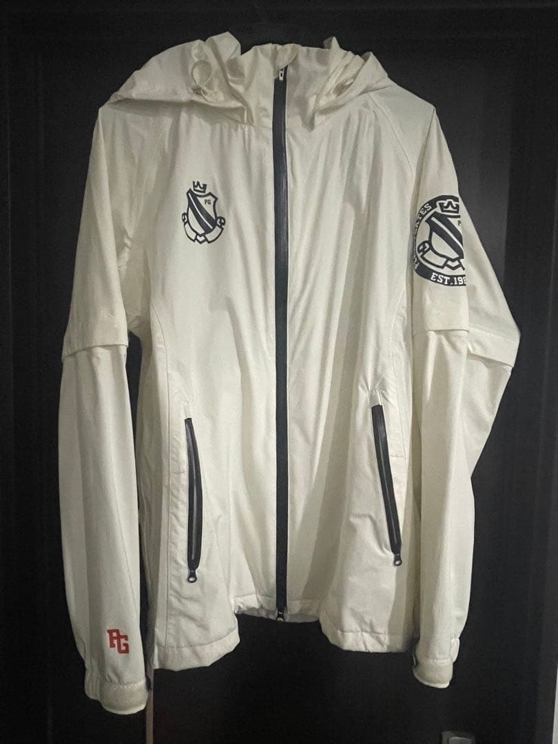 【値下】PEARLY GATES フード付きブルゾンサイズ4