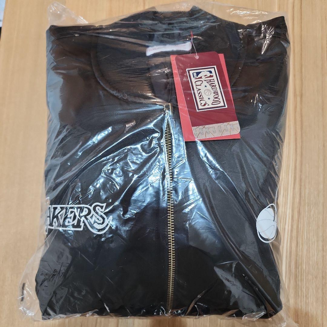 BTS SUGA×NBA GLITCH BOMBER JACKET LAKERS