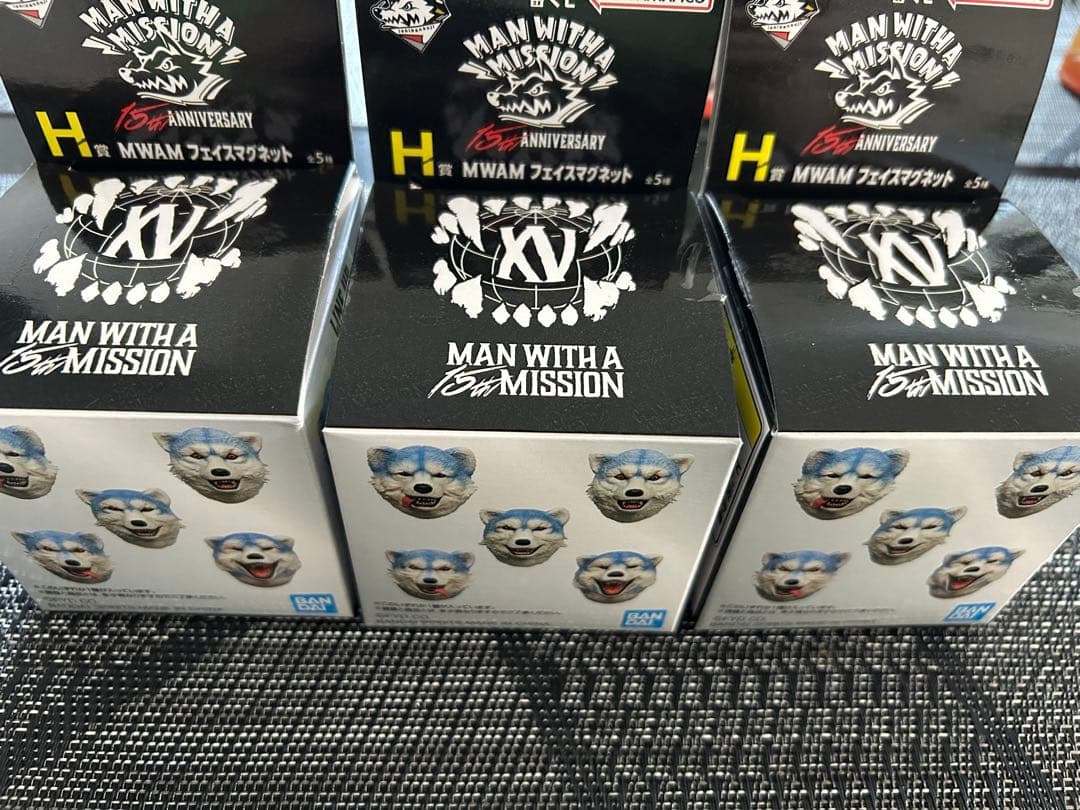 MAN WITH A MISSION H賞　３つセット