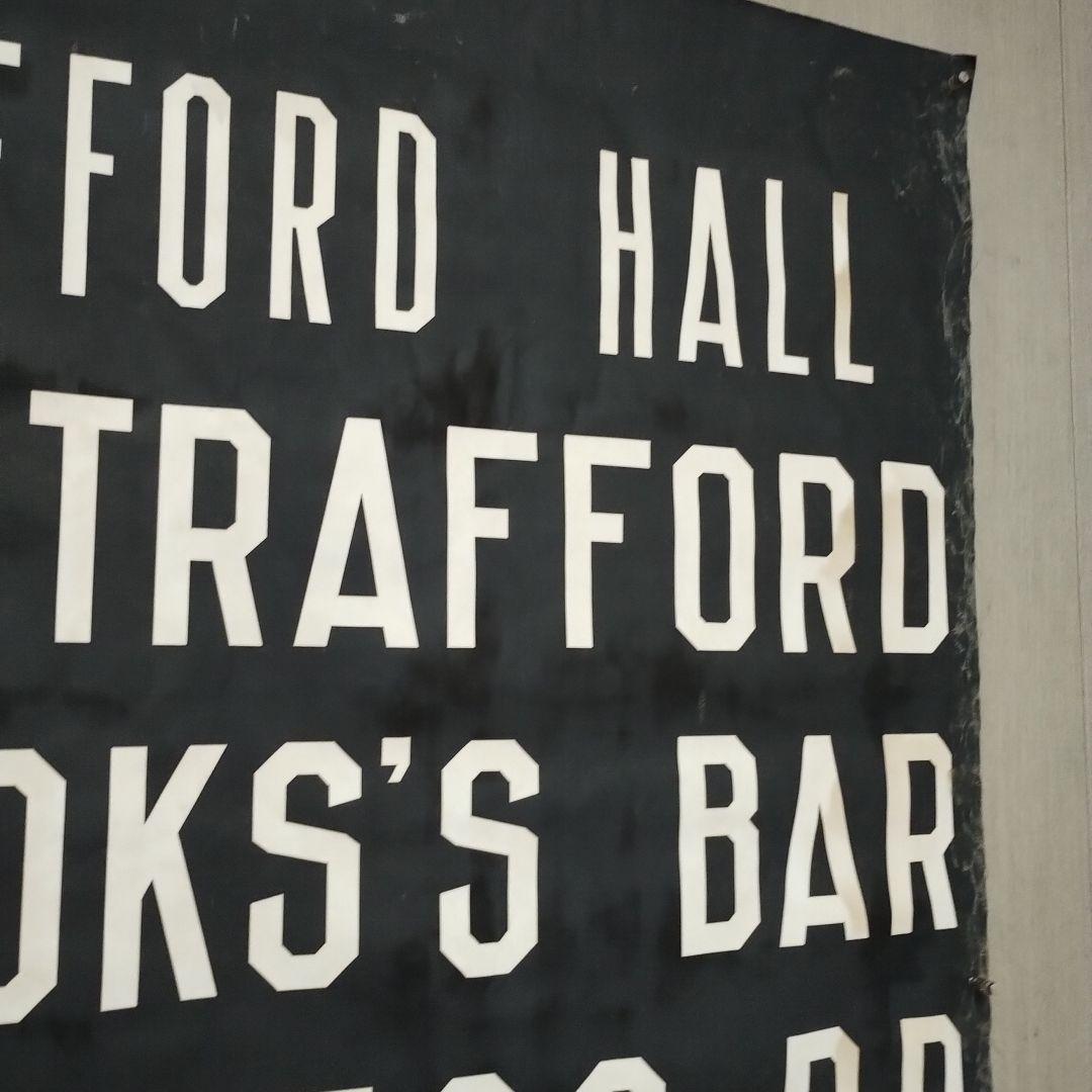 ヴィンテージバスロールサイン本物　1201