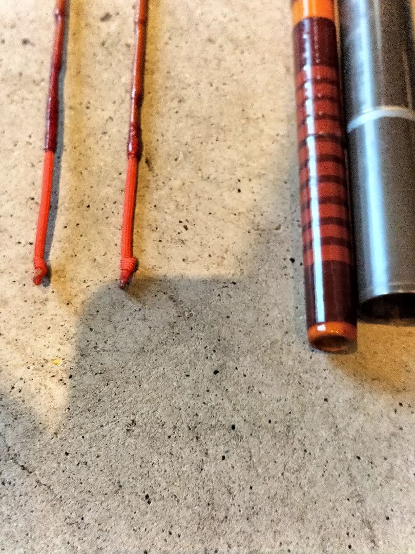 カビーテ郡上竿　竹竿　渓流竿　鮎竿　手作り　5本継ぎ