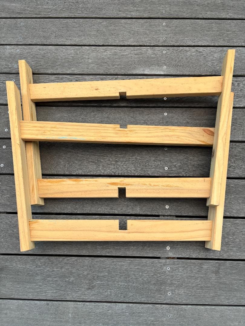 【IKEA　北欧・モロッコ風】トレイテーブル 折りたたみ ターコイズブルー