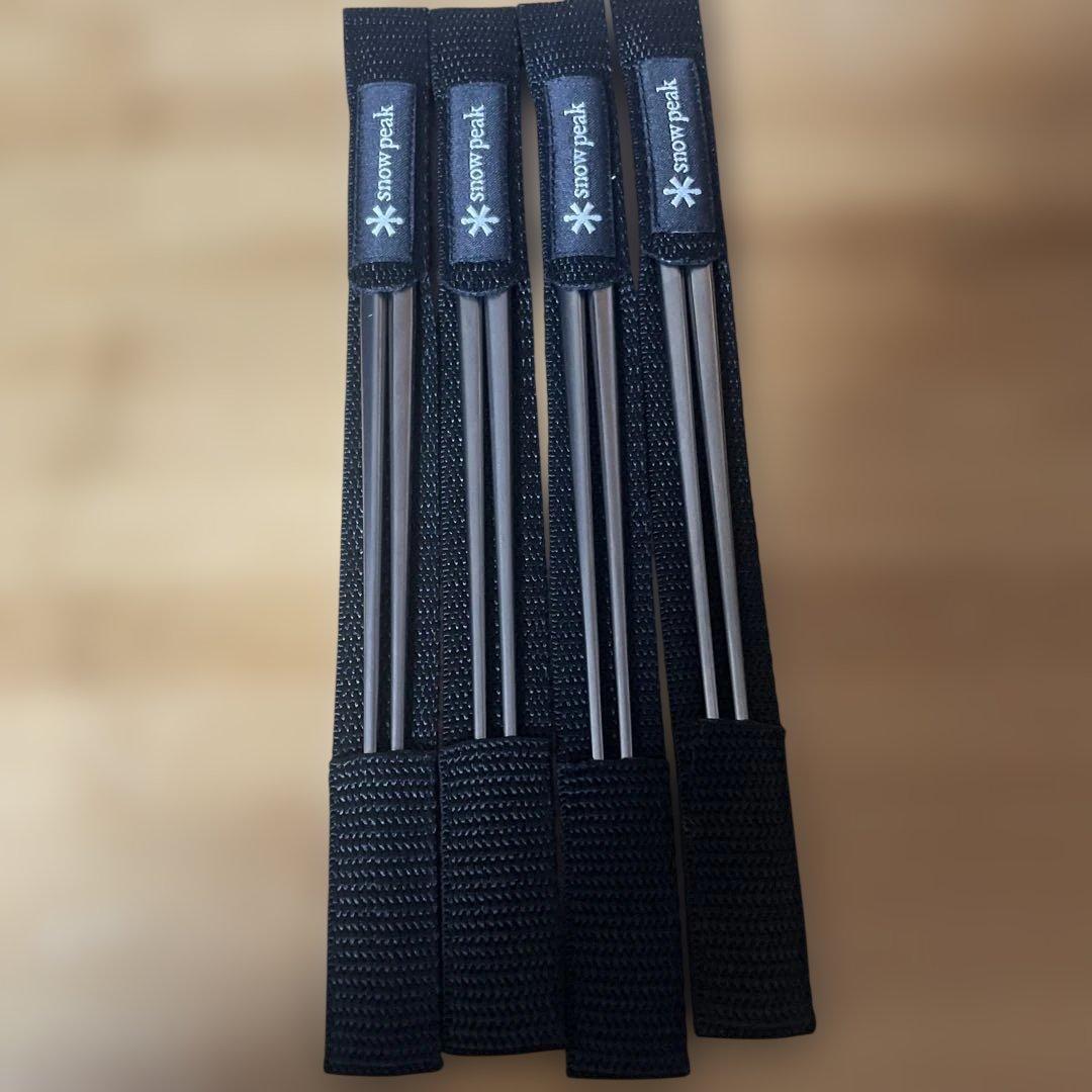 ギ*コ様 スノーピーク　チタン先細箸4セット④