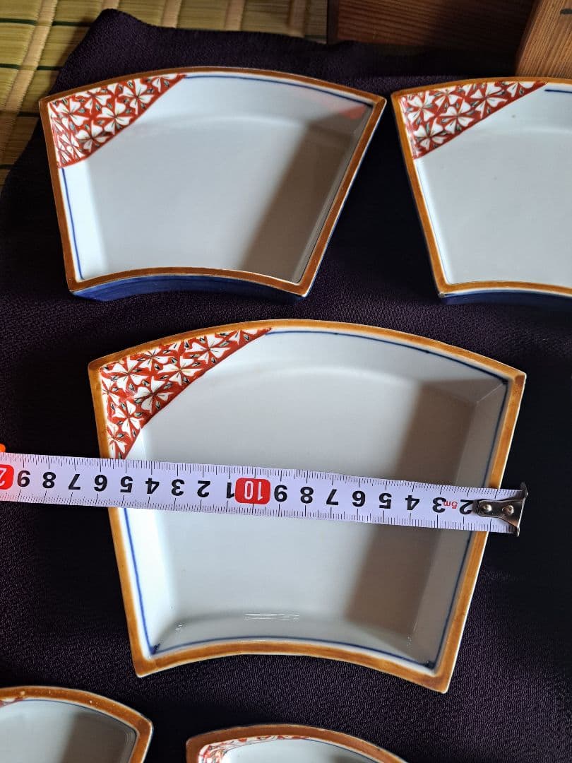 【人間国宝】富本憲吉　平安陶苑　お造り皿6枚組