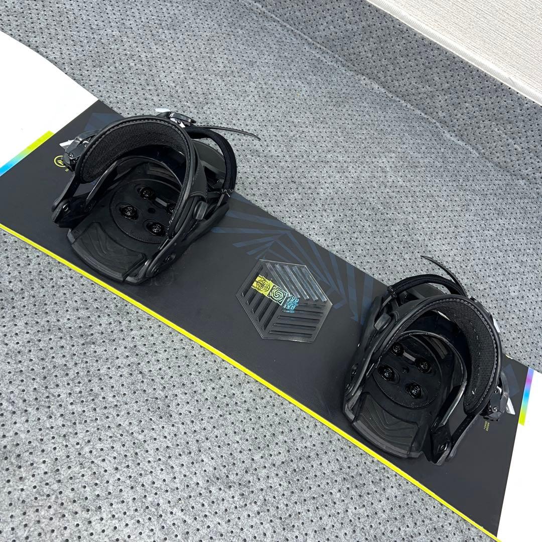 数回使用 キッズスノーボード NIDECKER 120cm×バイン×ブーツ