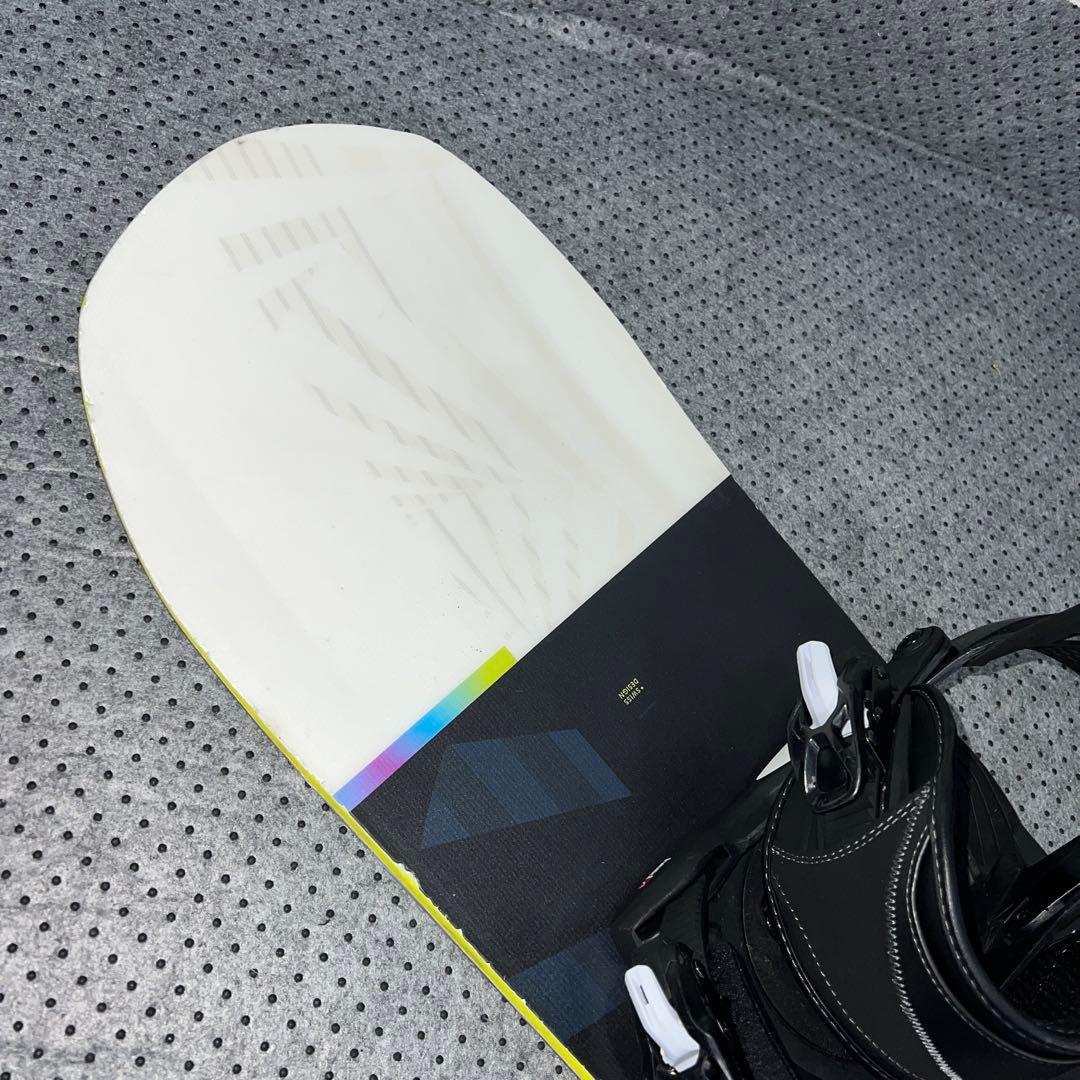 数回使用 キッズスノーボード NIDECKER 120cm×バイン×ブーツ