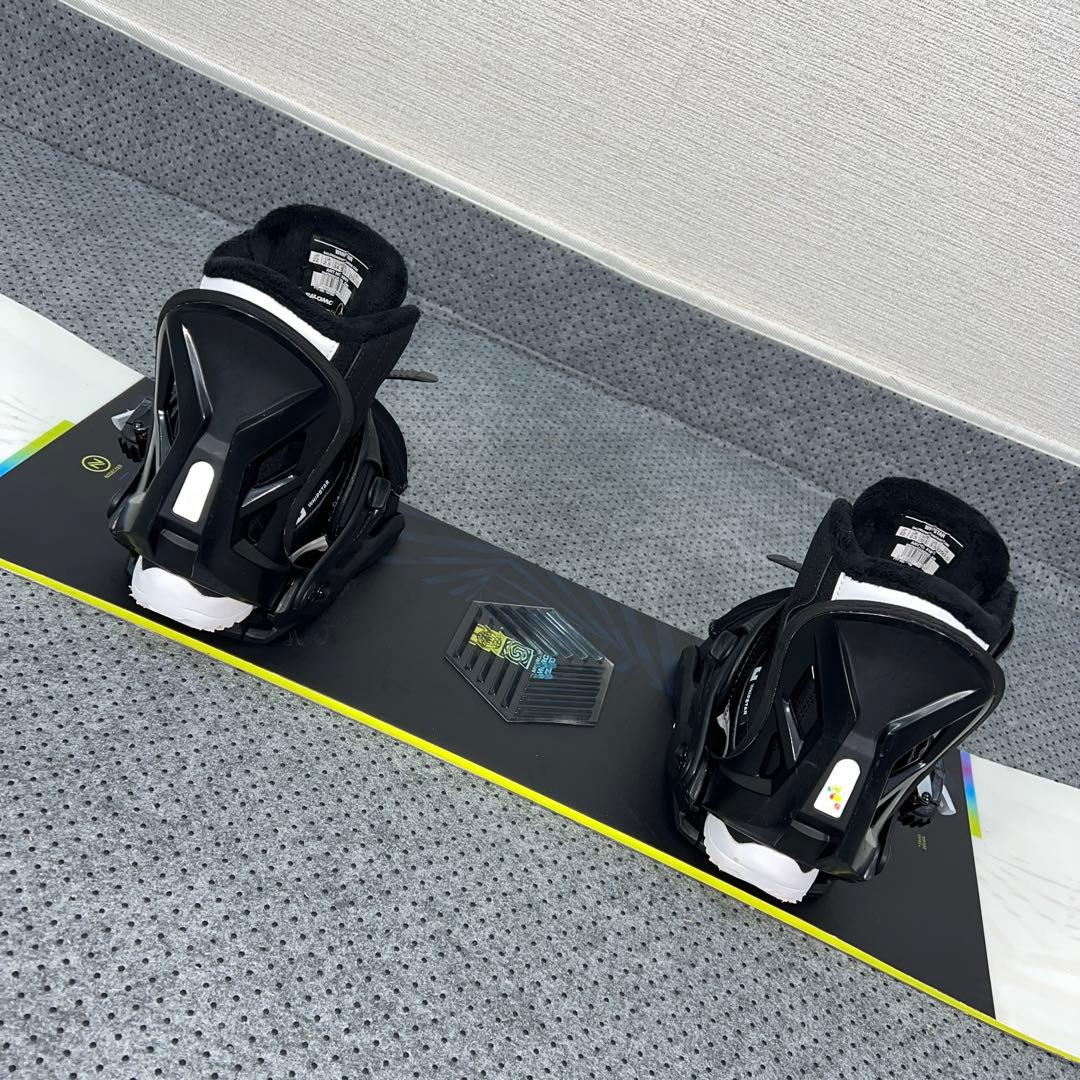 数回使用 キッズスノーボード NIDECKER 120cm×バイン×ブーツ