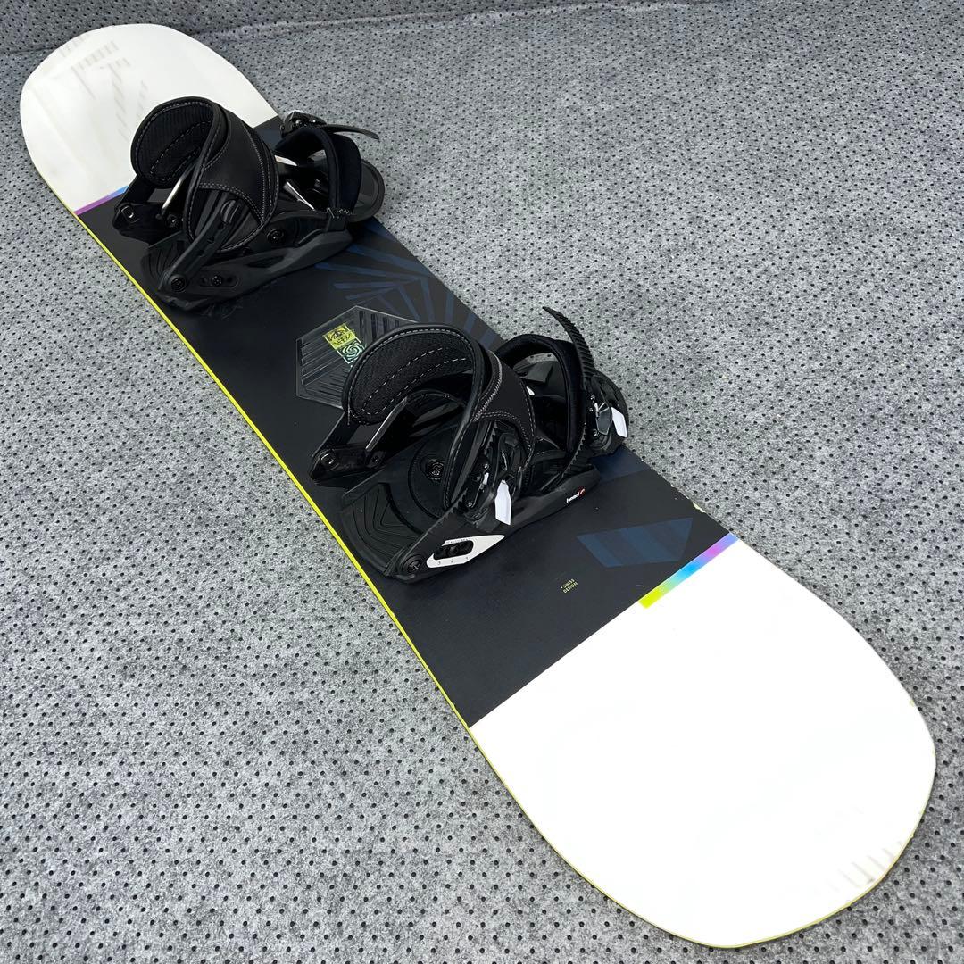 数回使用 キッズスノーボード NIDECKER 120cm×バイン×ブーツ